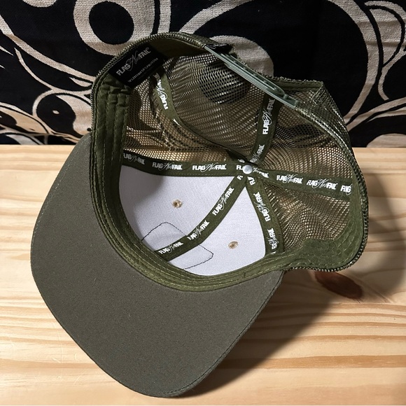 Flag Nor Fail Vintage 2010 Campfire Outdoors Edition Snap Back Hat - Picture 3 of 3